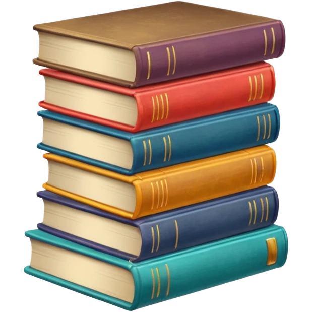 Stack of Books
 emoji
