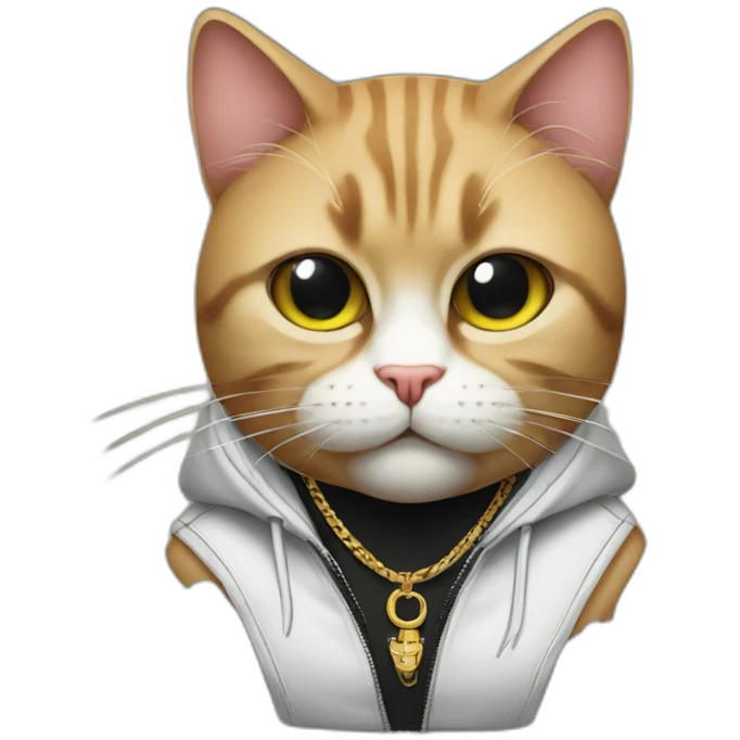 gangsta cat emoji