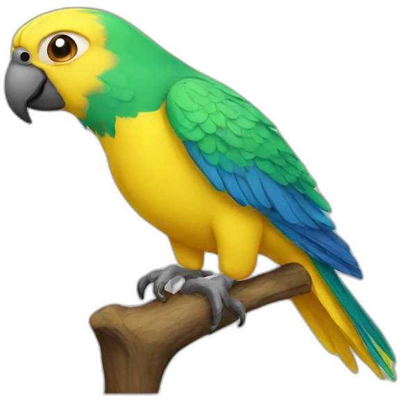 yellow-parrot emoji