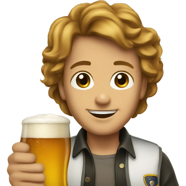 Foster beer  emoji