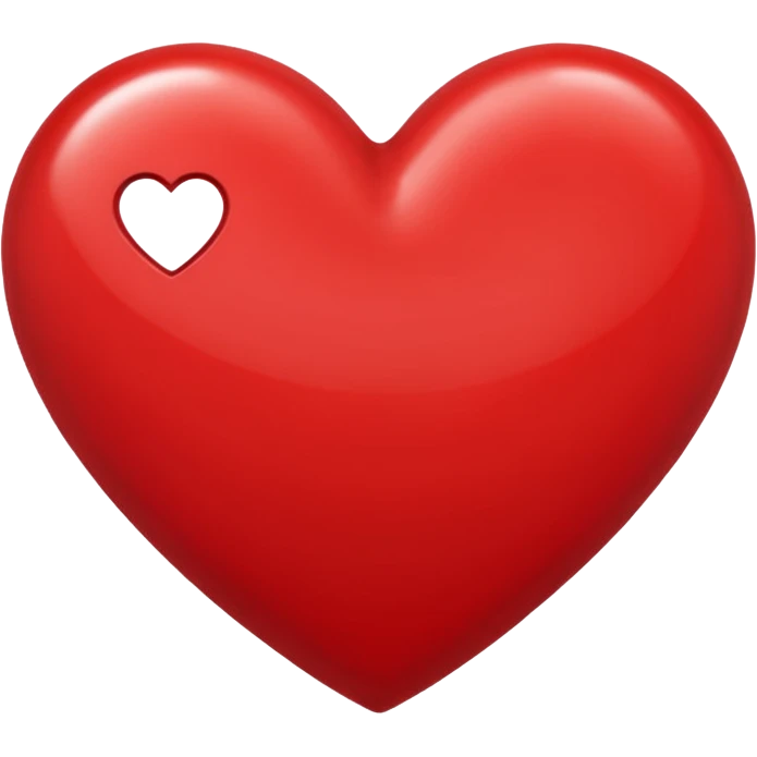 heart symbol representing love, classic emoji style emoji