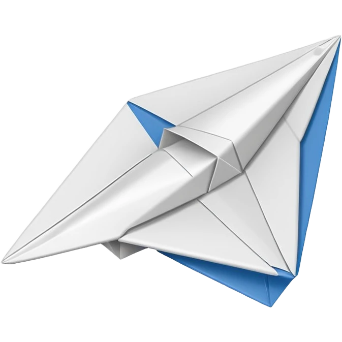 emoji avion de papel emoji