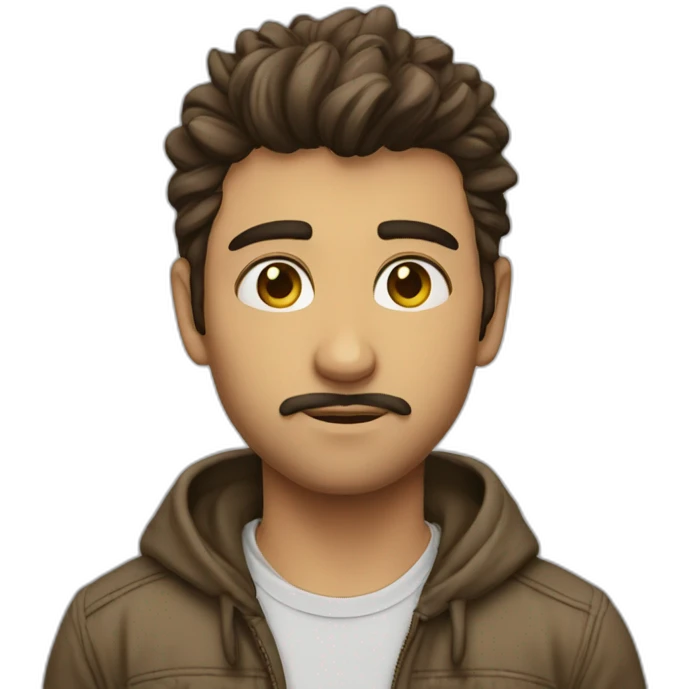 😗😔 emoji