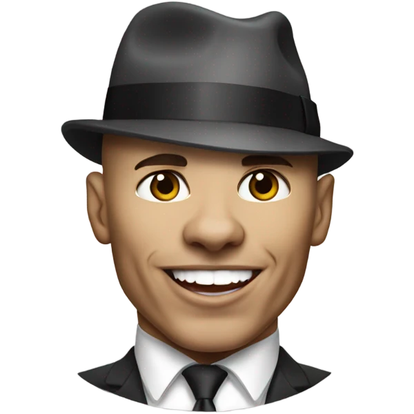 Realistic emoji of the singer Pitbull emoji