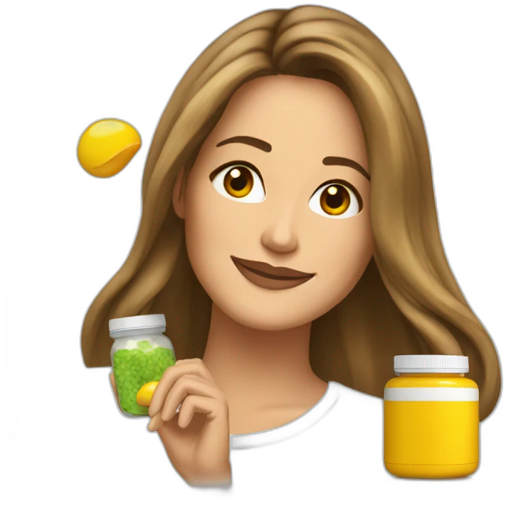 Jenifer Lopez taking supplements  emoji