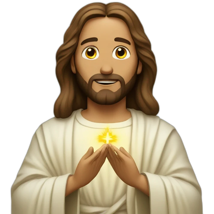 jesus and the holy spirit emoji