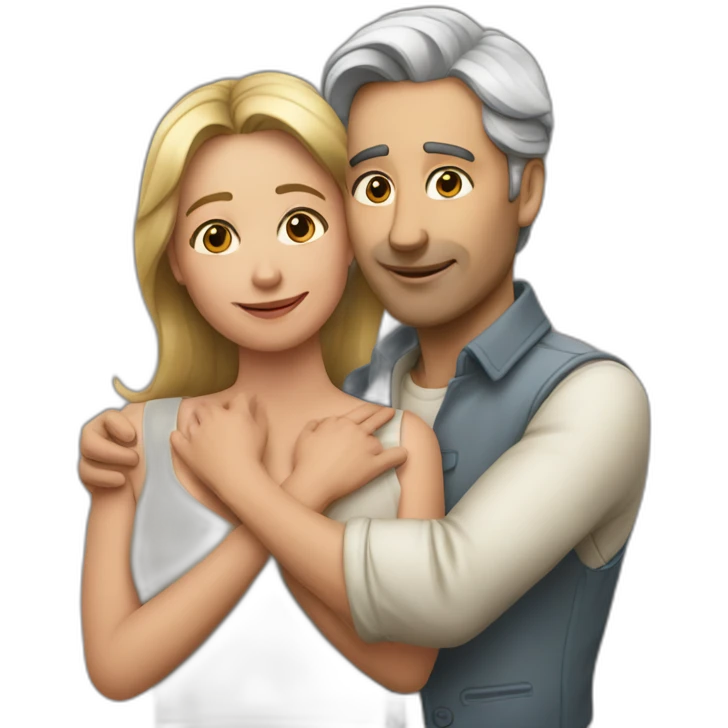 Amour et colère emoji