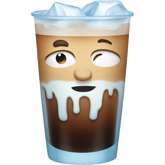 Iced americano  emoji