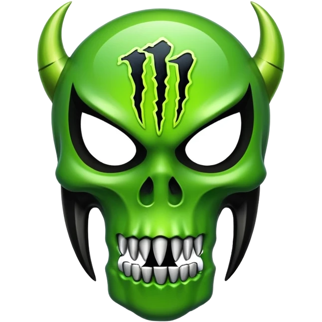 Monster energy logo emoji