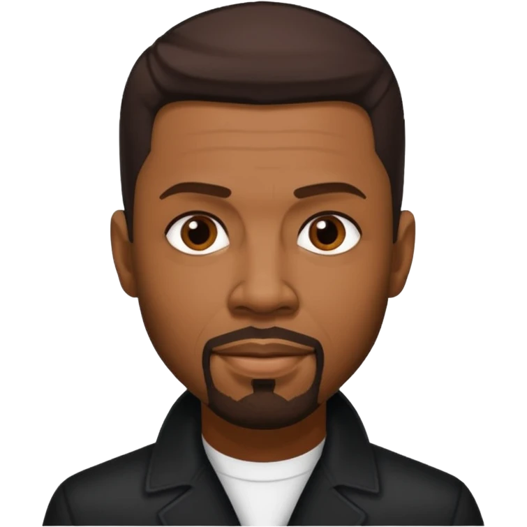 Keith Sweat (b.1961) with dark brown hair emoji