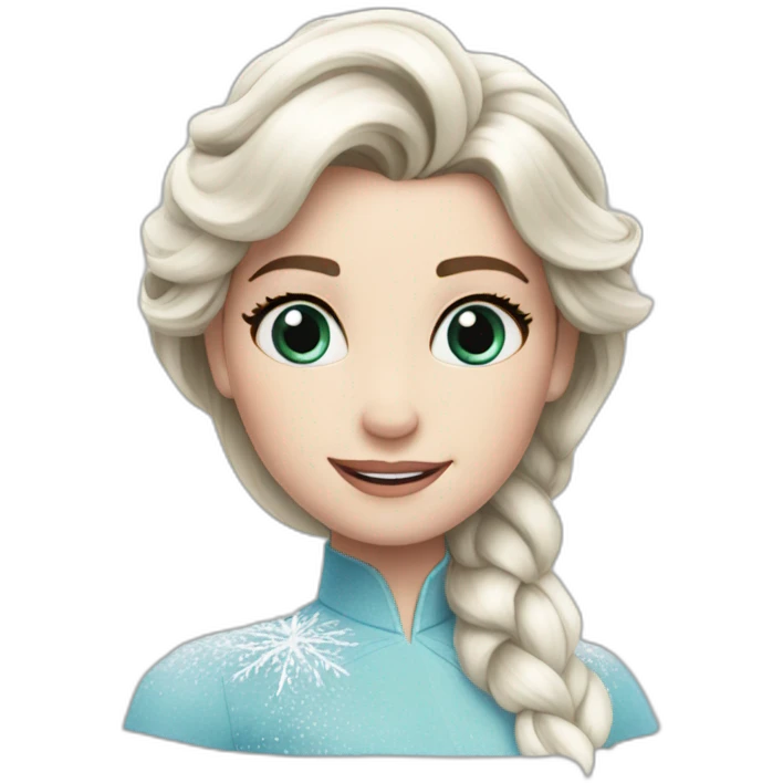 elsa-with-bob-haircut emoji