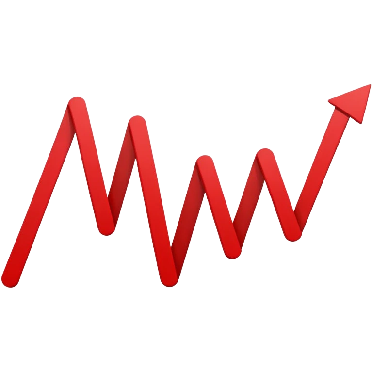 the economy line, falling down emoji