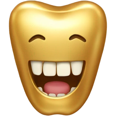 Gold tooth emoji