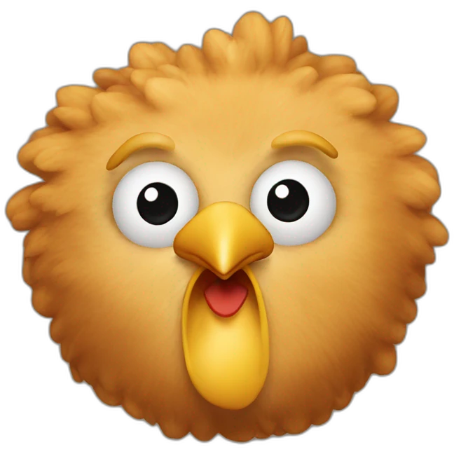 chicken fried emoji