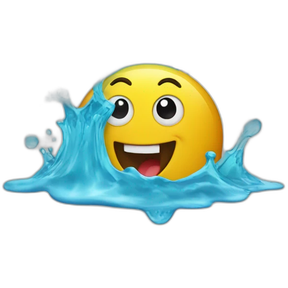 liquids splashing emoji