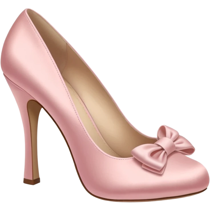 Soft pink shoes emoji