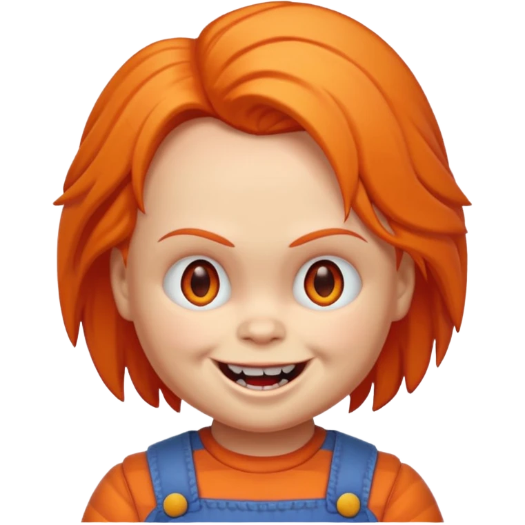 Un emojin de chuky emoji