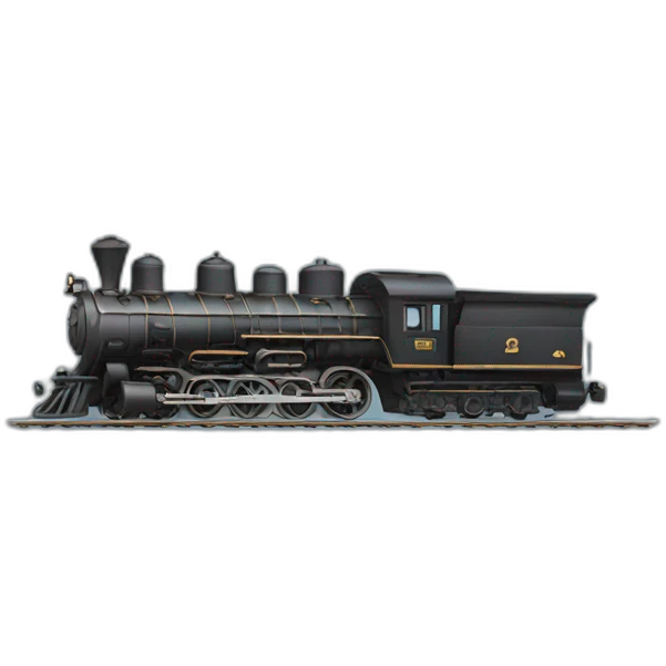 locomotive cute cloud as smoke emoji