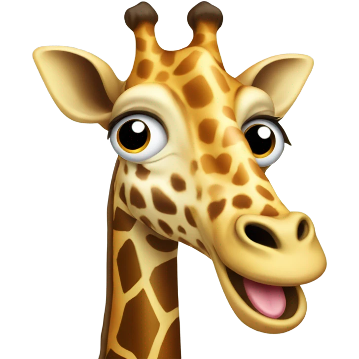 burping girafe emoji