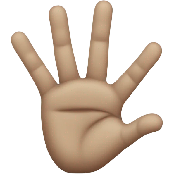 Hand wat zwaaid emoji