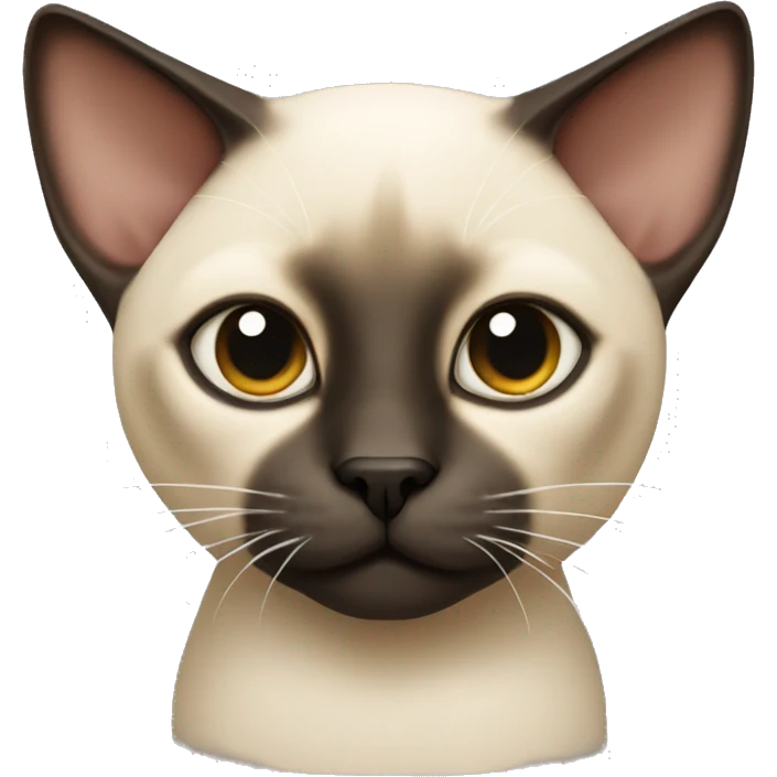 Siamese cat emoji