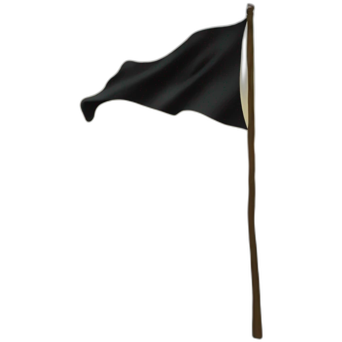 black flag "apache" emoji