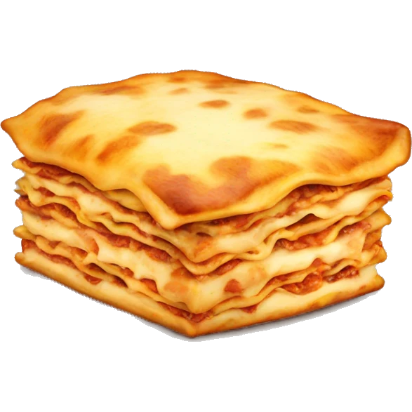 A really fat orange cat with lasagna emoji