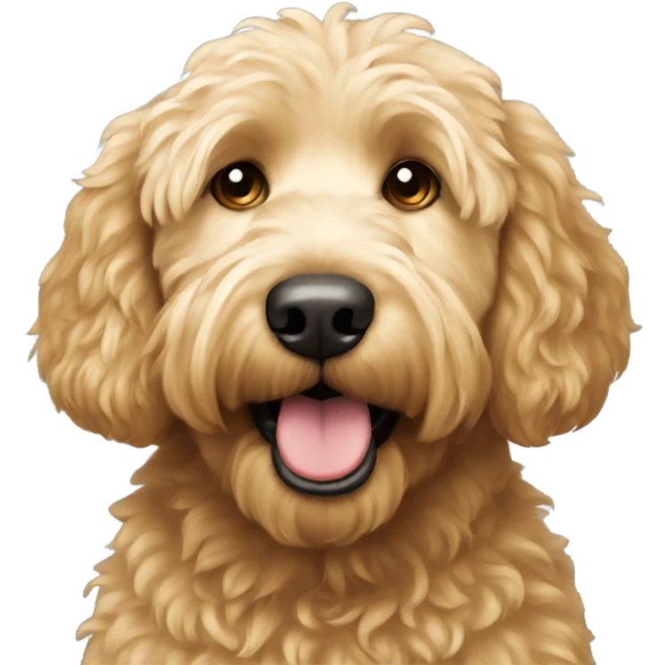 Golden doodle  emoji