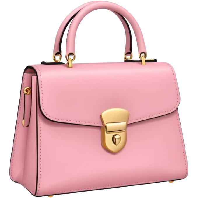 pink bag emoji