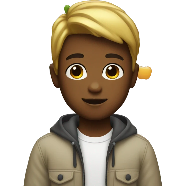 Gay Apple Store kid emoji