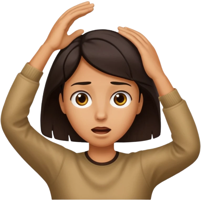 Going to fast for you (hand over the head  motion) emoji