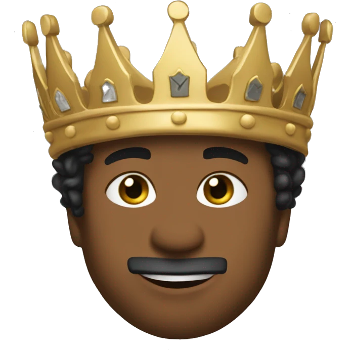King Baldwin ✋🙂‍↕️ emoji