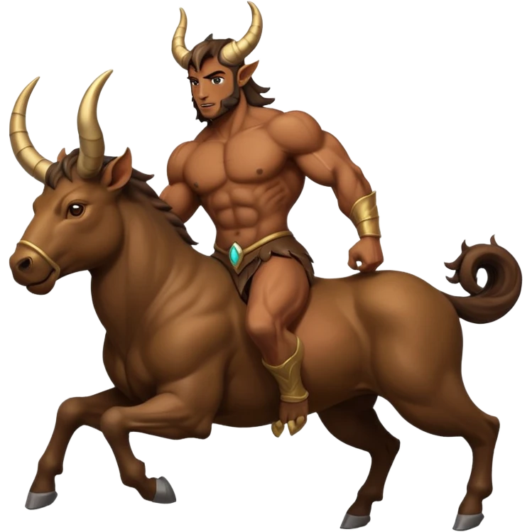 Centaur bull emoji
