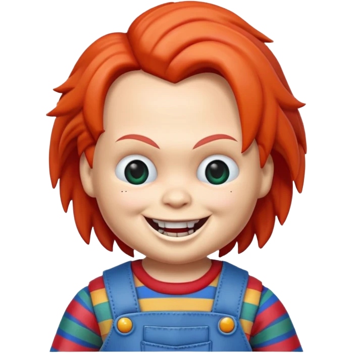 Un emojin de chuky emoji