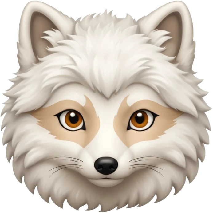 polar Arctic fox emoji