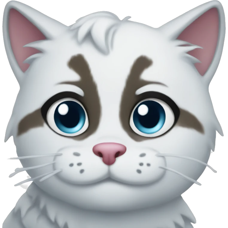 frozen cat emoji