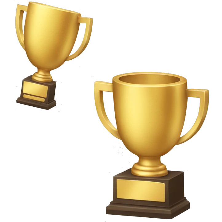 gold trophy emoji