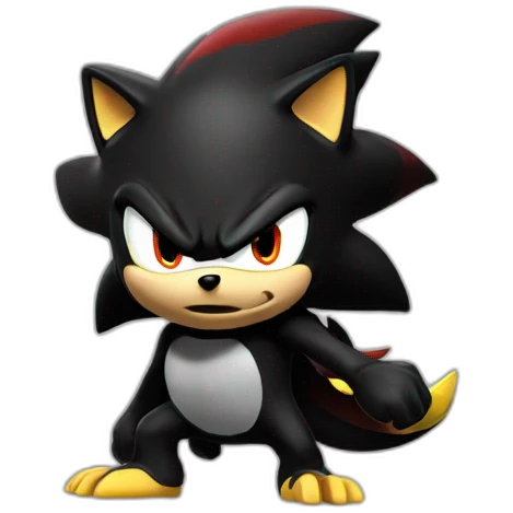 Shadow the hedgehog emoji