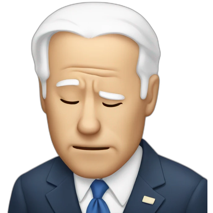 Sleepy biden emoji
