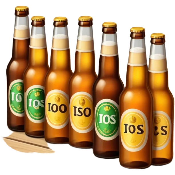 Beer bottles  emoji