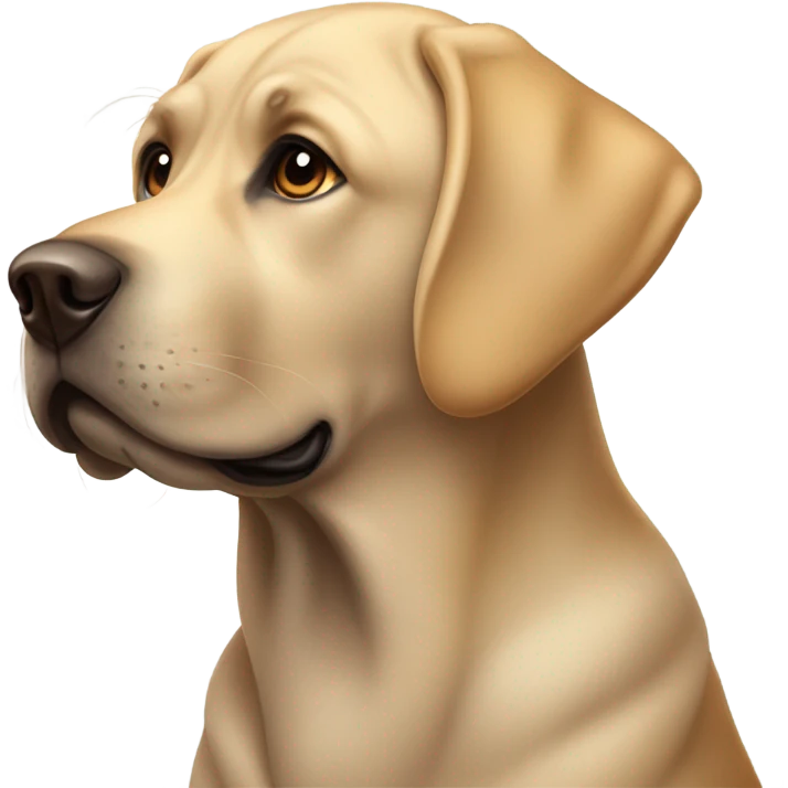 Labrador  emoji
