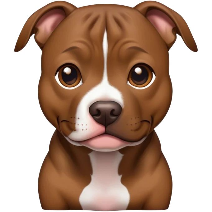 Brindle pitbull emoji