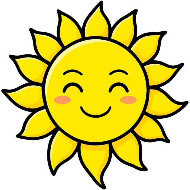 sun emoji