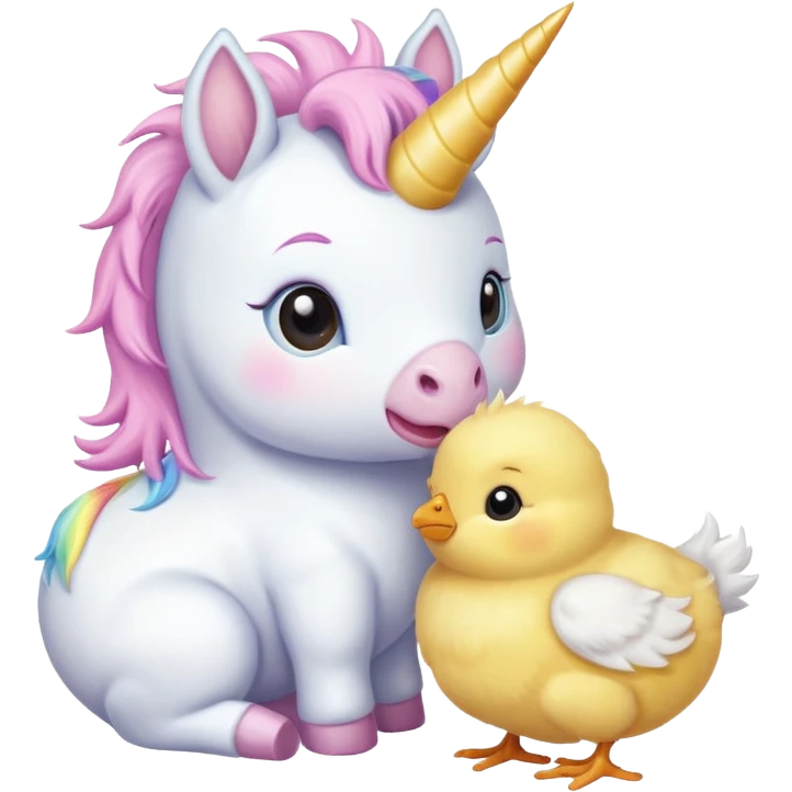 🦄+🐣 emoji