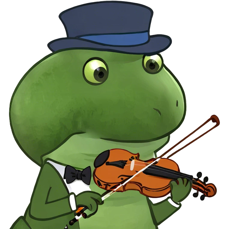 Un melon qui fait du violon emoji