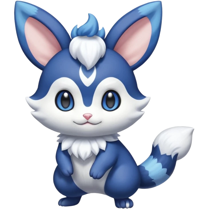 Meowstic-Minccino-Delcatty-Pachirisu-fusion emoji