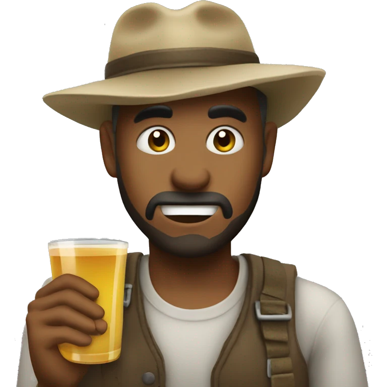 Apple juice bandit emoji