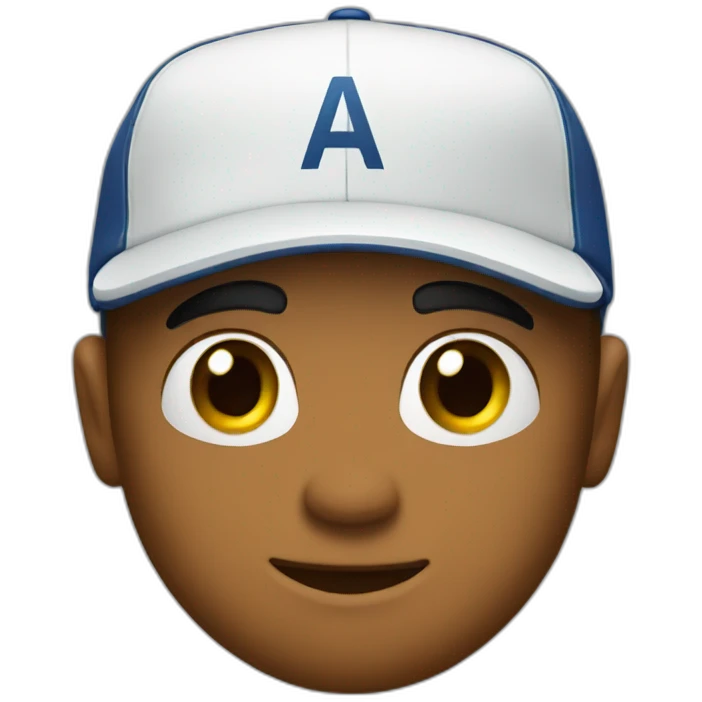 rizz emoji with cap emoji