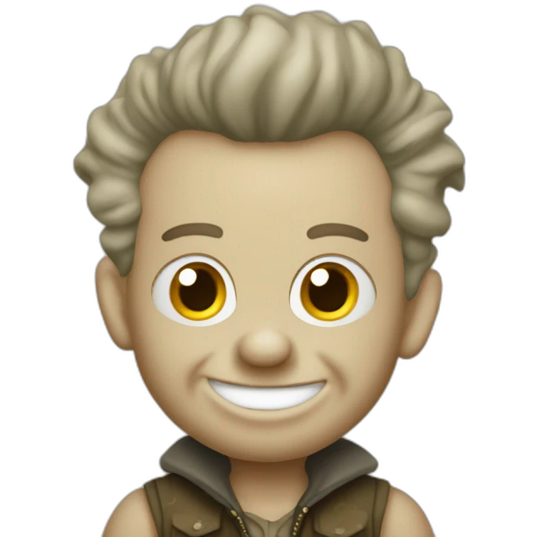 Troll doll Elmer Fudd emoji