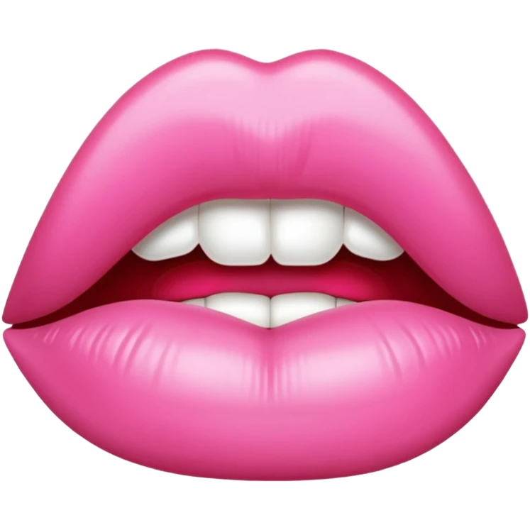 Pink Kiss emoji